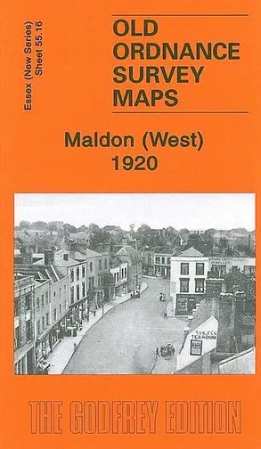 Old Ordnance Survey Map Chelmsford West 1920