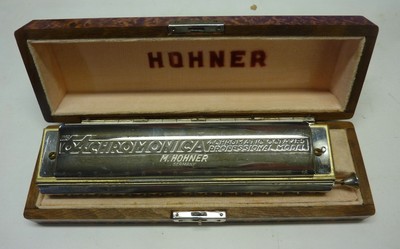 HOHNER THE 64 CHROMONICA Harmonica Modèle Professionnel 4 octaves Clé HOHNER Vintage M 