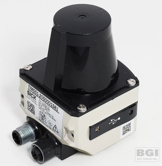 SICK TIM551-2050001S81 LIDAR 2D Laser Scanner Sensor Teil Nr. 1104173 ...