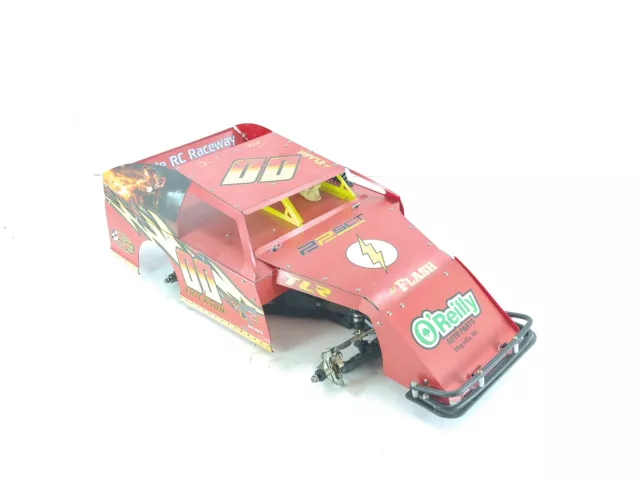 Custom Built Losi 22SCT Mod Modified Big Block Dirt Oval Slider "The Flash" 2wd