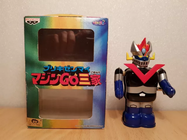 *BANPRESTO 1999* Go Grandizer Wind-up Tin Toy (10 cm)