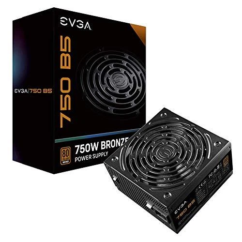 EVGA 750 B5, 80 Plus BRONZE 750W, Completamente Modulare, EVGA ECO Mode, Misura