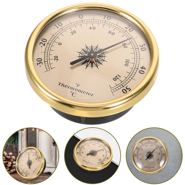 Thermomètre Mural Classique Pour Jardin Et Intérieur - Jauge Température -40°C à 50°C - Pour Serre, Maison, Bureau