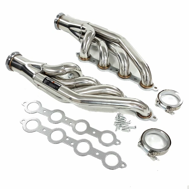Turbo Exhaust Manifold Header For Chevy LS1 LS2 LS3 Small Block V8 4.8L 5.3L 5.7