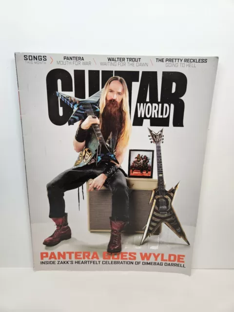 🎸Guitar World🎸 [GOOD CONDITION] Magazine (July, 2023) Vol-43 / No.8? ✔️