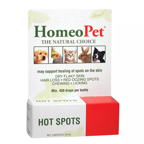 Hot Spots Gouttes 15 ML Par HomeoPet Solutions