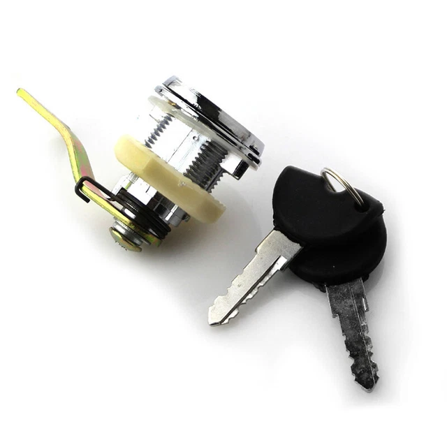 US STOCK Universal Motorcycle Modification Parts High Quality Trunk Locks 2Keys