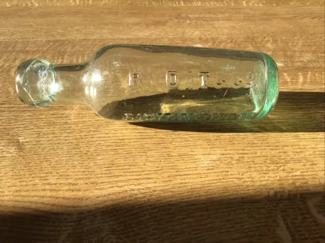VINTAGE BOTTLE RYOTT & Co BIRMINGHAM
