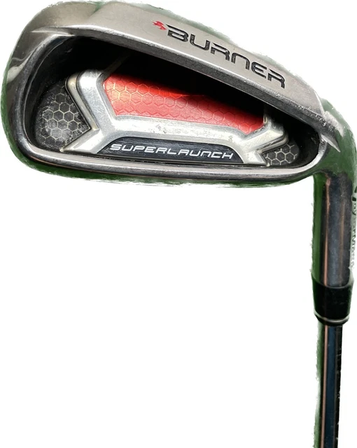TaylorMade Burner SuperLaunch 6 Iron Superfast 85 R Flex Steel Shaft RH 38”L