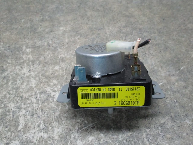 Whirlpool Dryer Timer Part # W10185981 W10185981E
