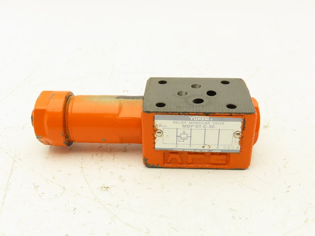 Yuken MBP-01-C-30 Modular Relief Sandwich Stack Valve D03