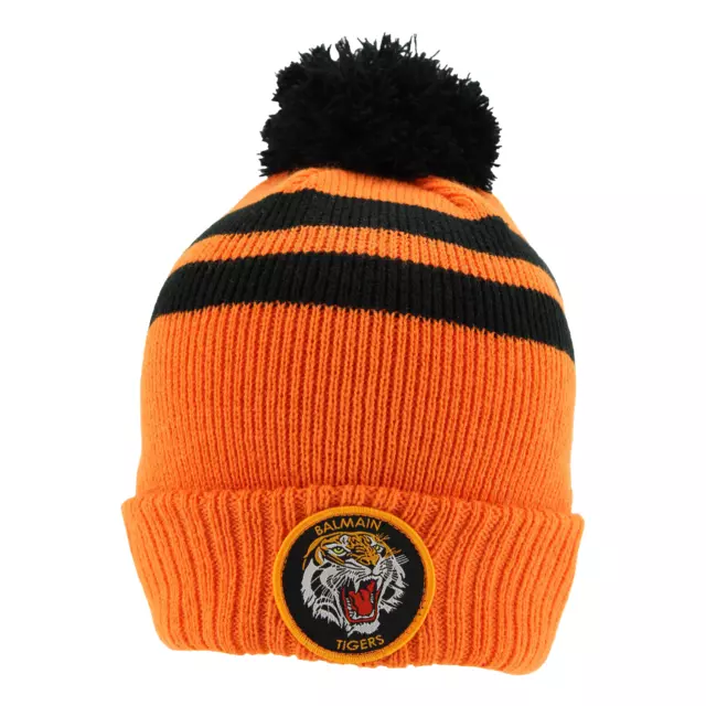 NRL Wests Tigers (Balmain Tigers) Retro Supporter Beanie Hat - Adult