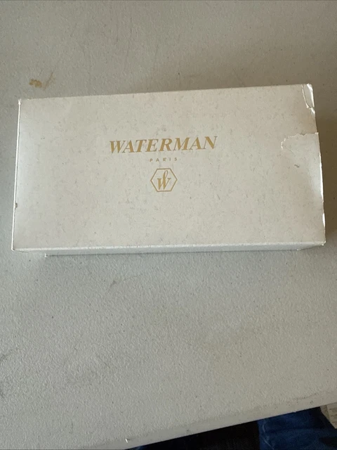 Stylo Plume Waterman Lady Agathe En Galalithe Avec Chaînette - Très Bon état Occasion