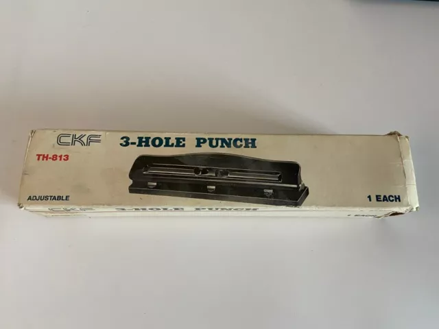 TUL Discbound Hole Punch Custom Note-Taking System Adjustable 12-Hole Punch