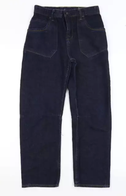 Jeans dritti blu cotone Matalan da ragazzo taglia 10 anni L24 regolari