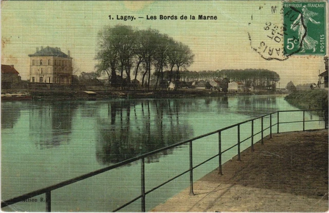 CPA Lagny Les Bords de la Marne FRANCE (1100599)
