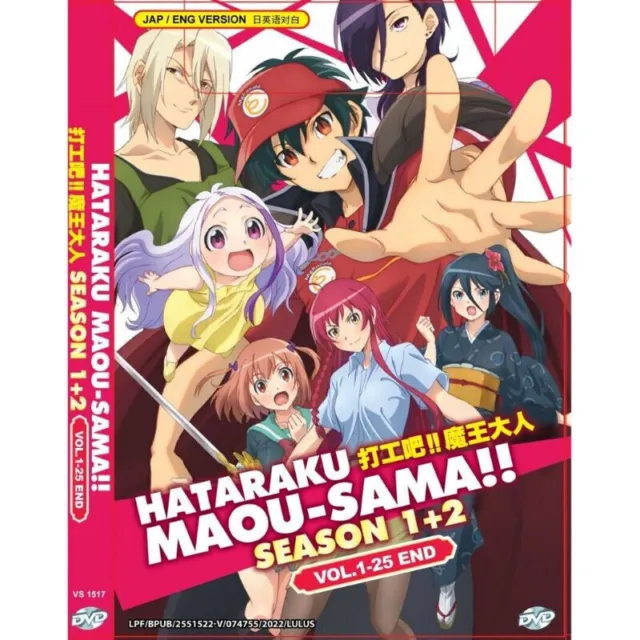 ANIME DVD HATARAKU SAIBOU! SEASON 1-2 + BLACK VOL.1-34 END + OVA *ENGLISH  DUB*