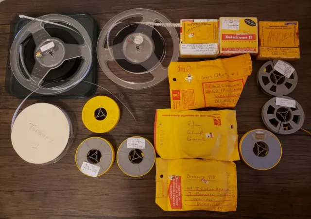 LOT OF 7 Vintage 8 mm Home Movies £31.37 - PicClick UK
