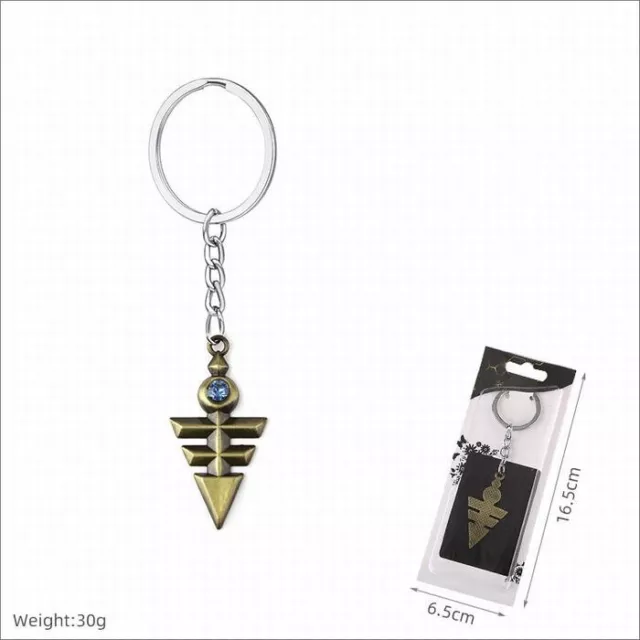 Yu-gi-oh Portachiave Zexal Emperor's Key Cosplay Keychain in metallo
