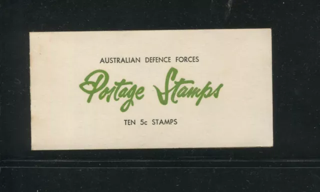 1967 5c BIRDS DEFENCE FORCE BOOKLET VERY FINE