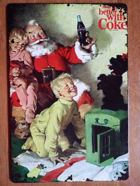 Lot De 2 Boules De Noël Anciennes En Métal Lithographié - Enfants, Poupées, Chromos