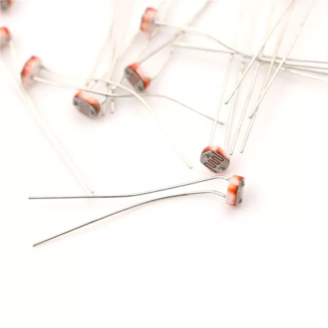 30x Photoresistor GL5516 LDR CDS 5mm Light-Dependent Resistor Sensor for Ardu'CA