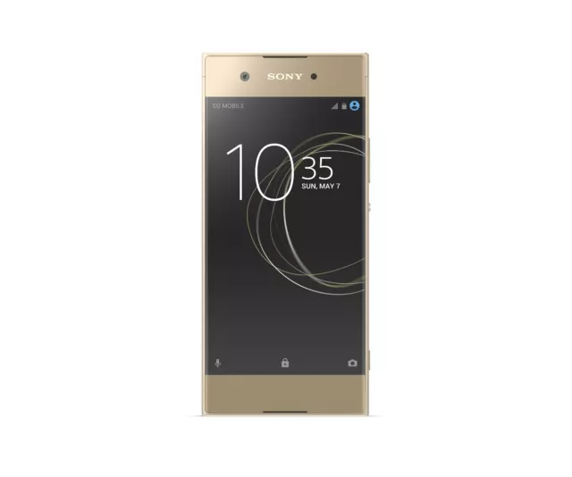 Sony XPERIA XA1 in Gold Handy Dummy Attrappe - Requisit, Deko, Ausstellung