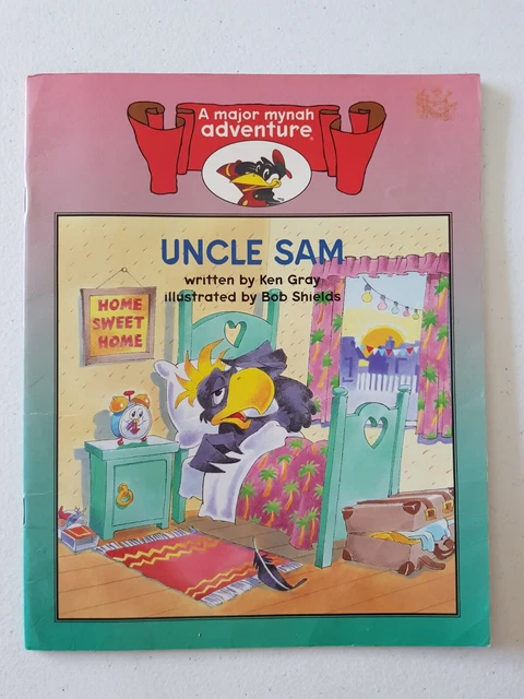 Major Mynah Book - #4 Uncle Sam 1996 PB Ken Gray