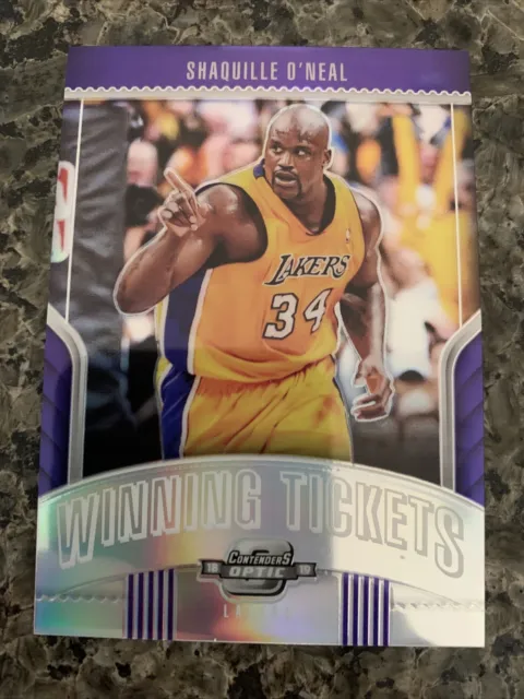 Shaquille O’neal 2018-19 Contenders Optic Winning Tickets Silver Sp #29 Lakers