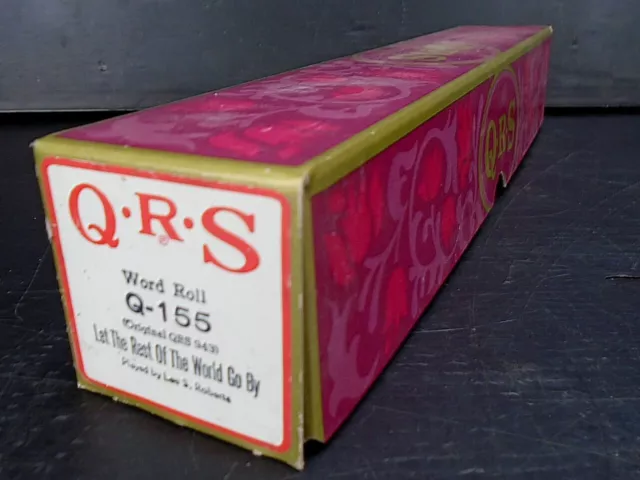 Qrs Q.r.s - Rollo De Música Piano Para Piano - Q-155 - Deja Pasar Al Resto Del Mundo