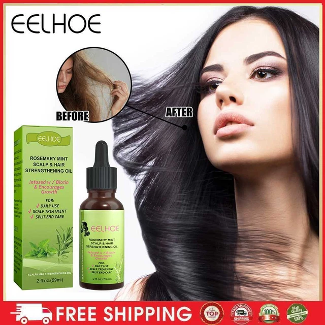 59ml Hair Care Essential Oil Scalp Treatment Rosemary Mint Unisex for Men Women