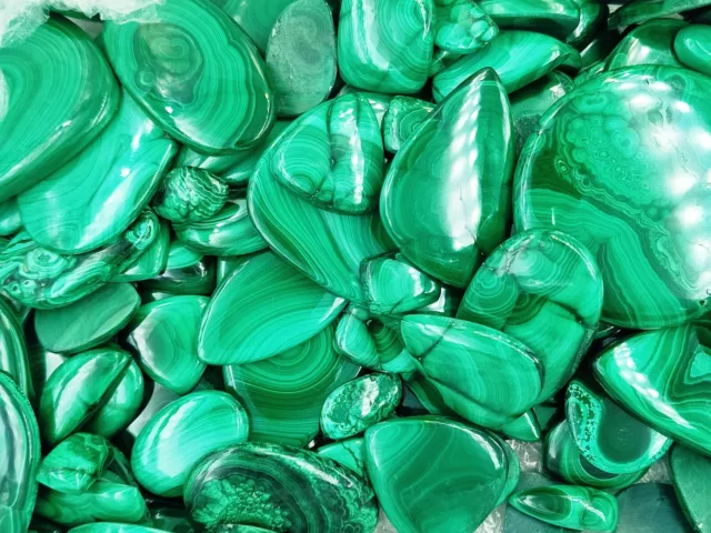 Malachite  Natural Gemstone  Wholesale lot Amazing quality of Gemstone72158