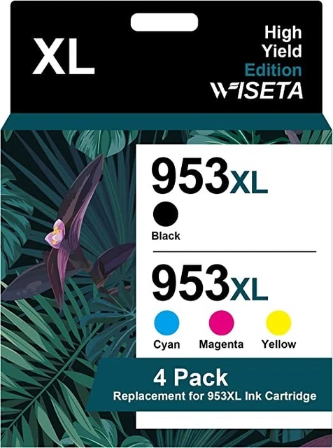 Confezione da 4 cartucce 953XL Multipack per cartucce HP 953 XL OfficeJet