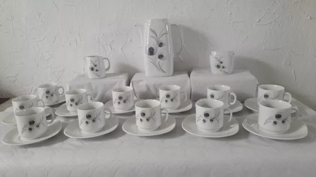 Service Complet A Cafe Ou Thé En Porcelaine Schirnding Bavaria