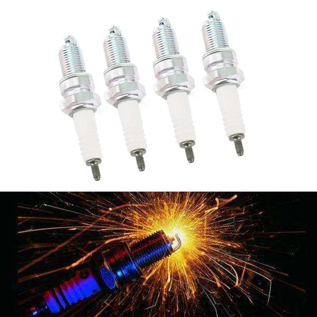 4x Spark Plug DPR8EA-9 fit for Honda VF1100 MAGNA SABRE VF VT750C GL1200