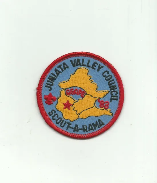 Bf Scout Bsa 1983 Juniata Valley Council Scout-A-Rama Agape Pennsylvania Patch !