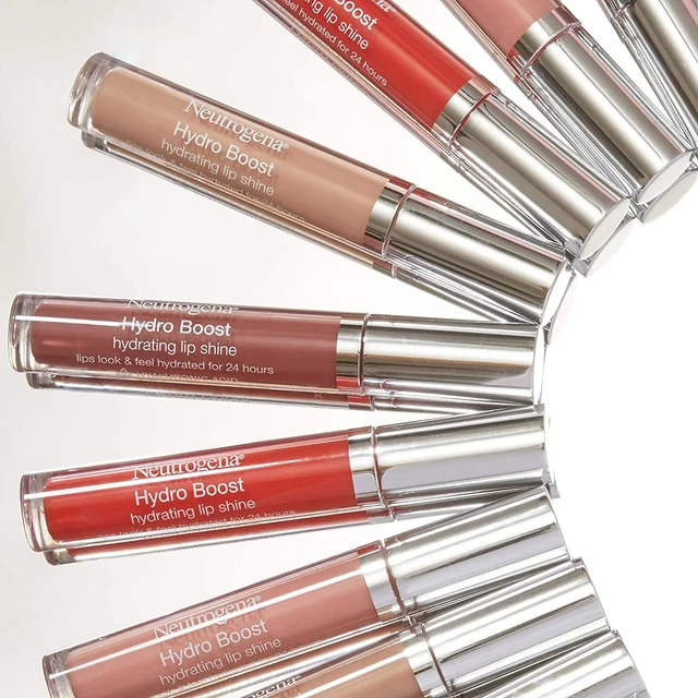 Neutrogena Hydro Boost Hydrating Lip Shine, [40] Pink Sorbet 0.10 oz