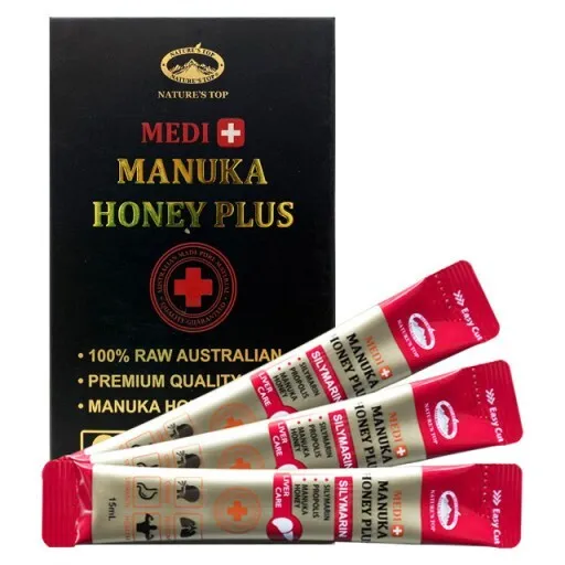 Nature’s Top Medi Manuka Honey MGO263 15ml x30 pouches PLUS Silymarin-Liver care