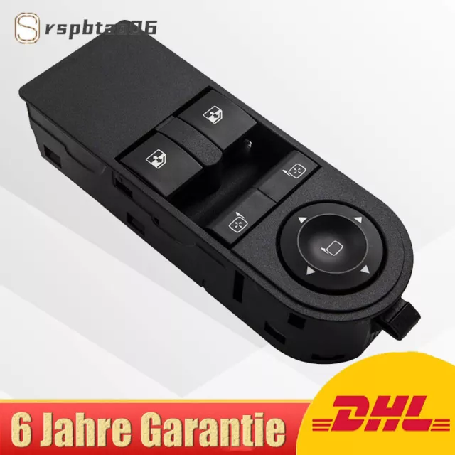 Für Opel Astra H L48 L08 Zafira A05 Elektrischer Fensterheber Schalter 13228879