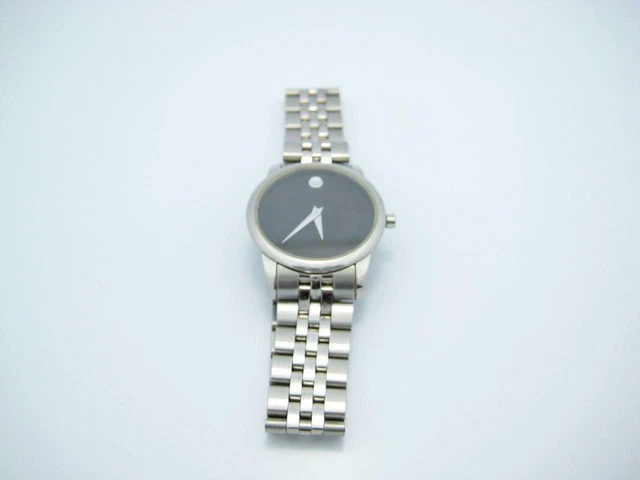 Orologio Donna Movado Classic Acciaio Inox Quadrante Nero 07.3.14.1143 28mm - A 7