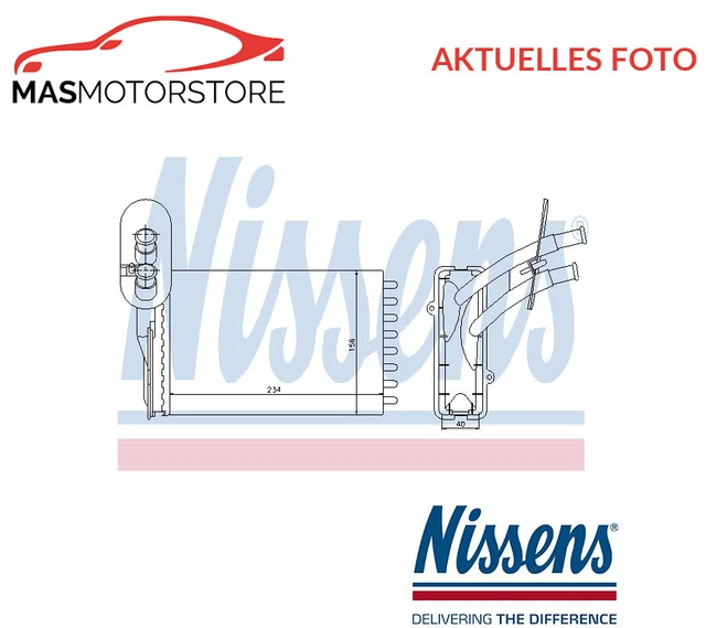 Wärmetauscher Innenraumheizung Nissens 73961 P Für Seat Cordoba,Ibiza Ii