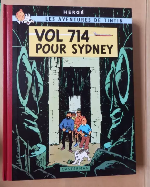 bd tintin fac similé couleur vol 714 pour Sydney/neuve