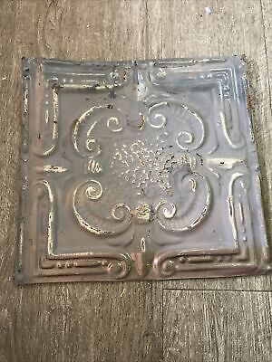 Vintage Ceiling Tin for crafts ptach work home decor 12x12