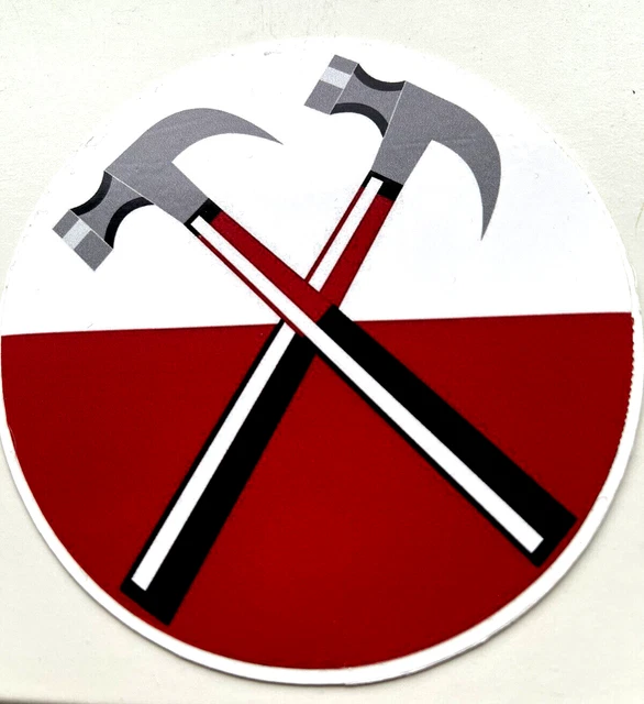 Pink Floyd The Wall Hammer Decal Sticker