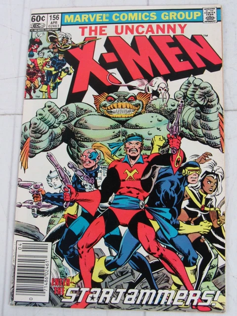 The Uncanny X-Men #156 Apr. 1982 Marvel Comics Newsstand