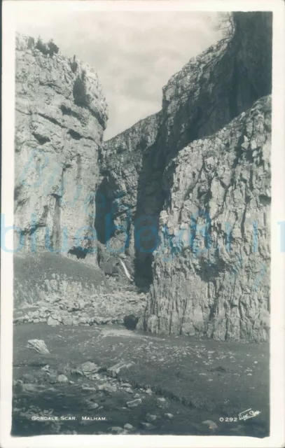 Malham Gordale Scar Real photo Walter Scott 0292