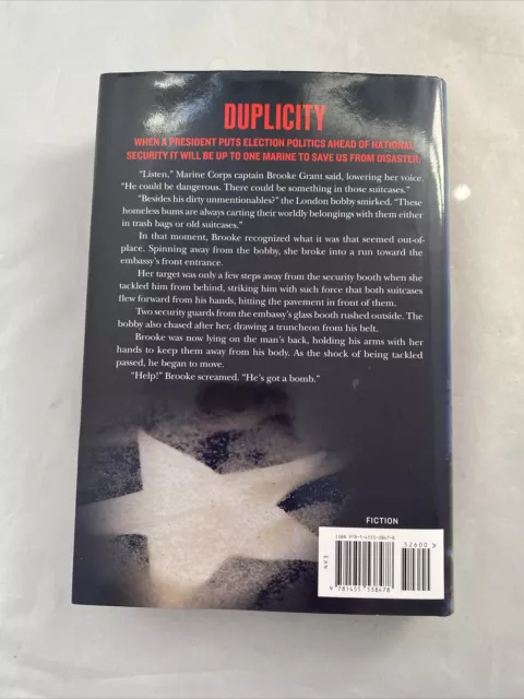 Collectible DUPLICITY Newt Gingrich HC Book Signed Copy 2