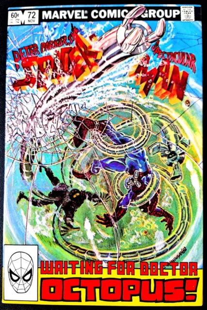 PETER PARKER SPECTACULAR SPIDER-MAN #72 VF+ DOCTOR OCTOPUS Marvel Comics 1982