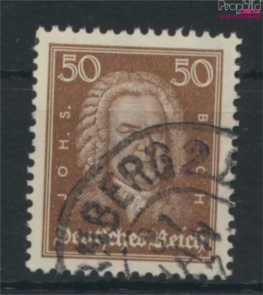 Allemand Empire 396 oblitéré 1926 Johann s. bach (9680253