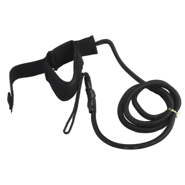 Rope Surfboard Leash Leash 153cm~240cm Adheres Firmly Black Surf Leash